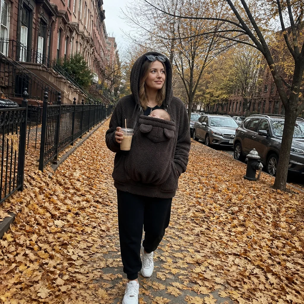 MamiNest™ Hoodie | Nähe, Wärme & Komfort für dich und dein Baby