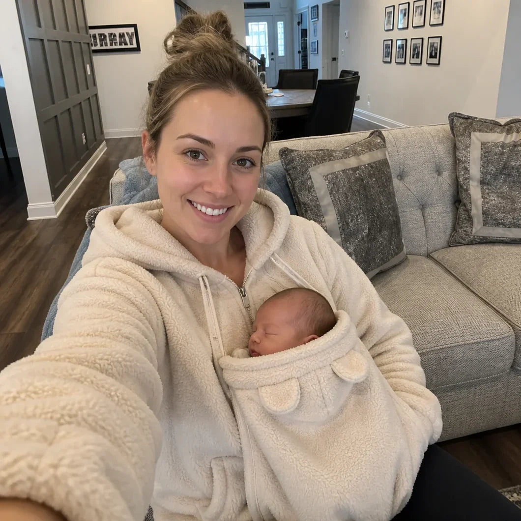 MamiNest™ Hoodie | Nähe, Wärme & Komfort für dich und dein Baby