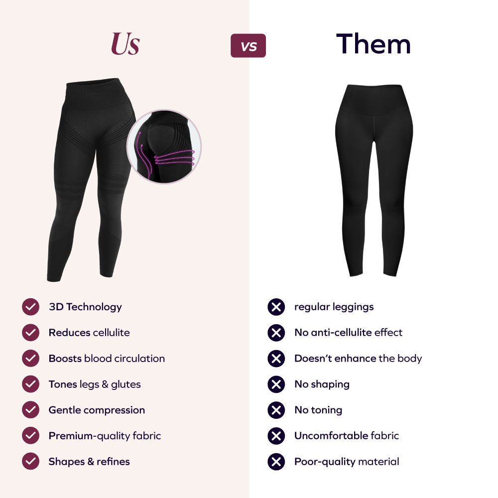 Sculptiva™ 3D-Shaping-Leggings – Eine glatter wirkende Silhouette & Komfort im Alltag