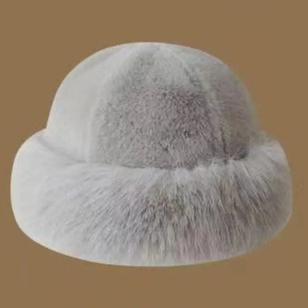 Fellora™ | Elegante Kunstfellmütze – Flauschige Wärme & stilvoller Winterlook
