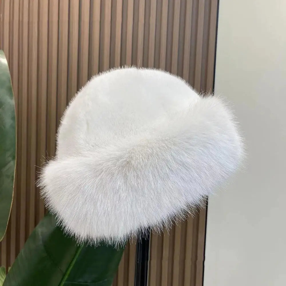 Fellora™ | Elegante Kunstfellmütze – Flauschige Wärme & stilvoller Winterlook