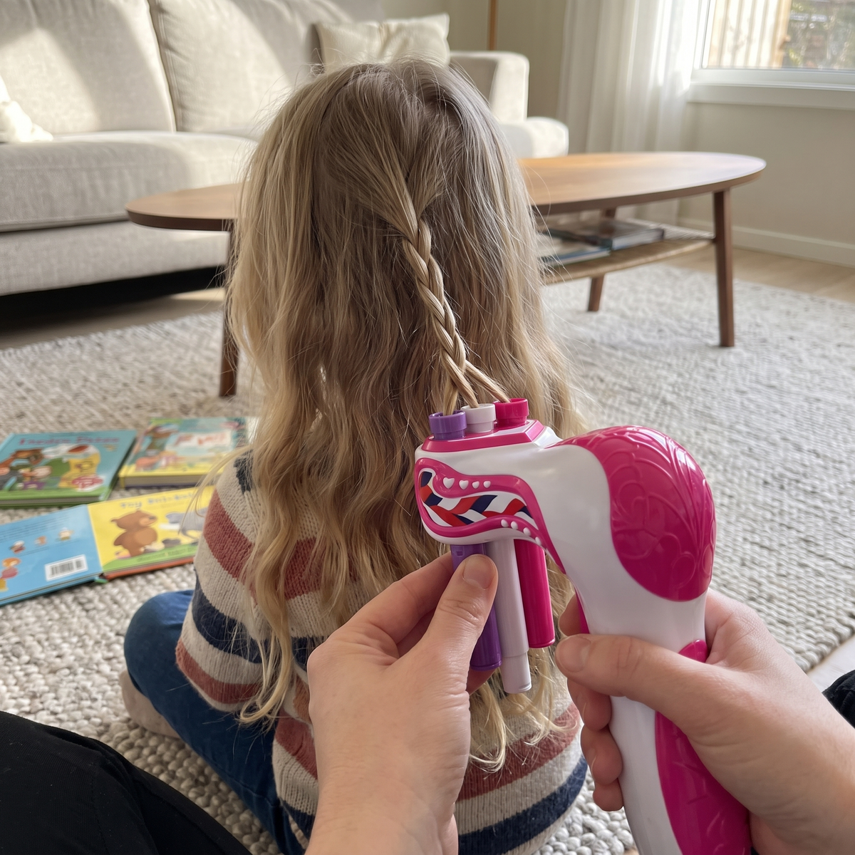 Twistella™ Automatischer Haarflechter für Kinder – Kreative Flechtfrisuren in Sekunden