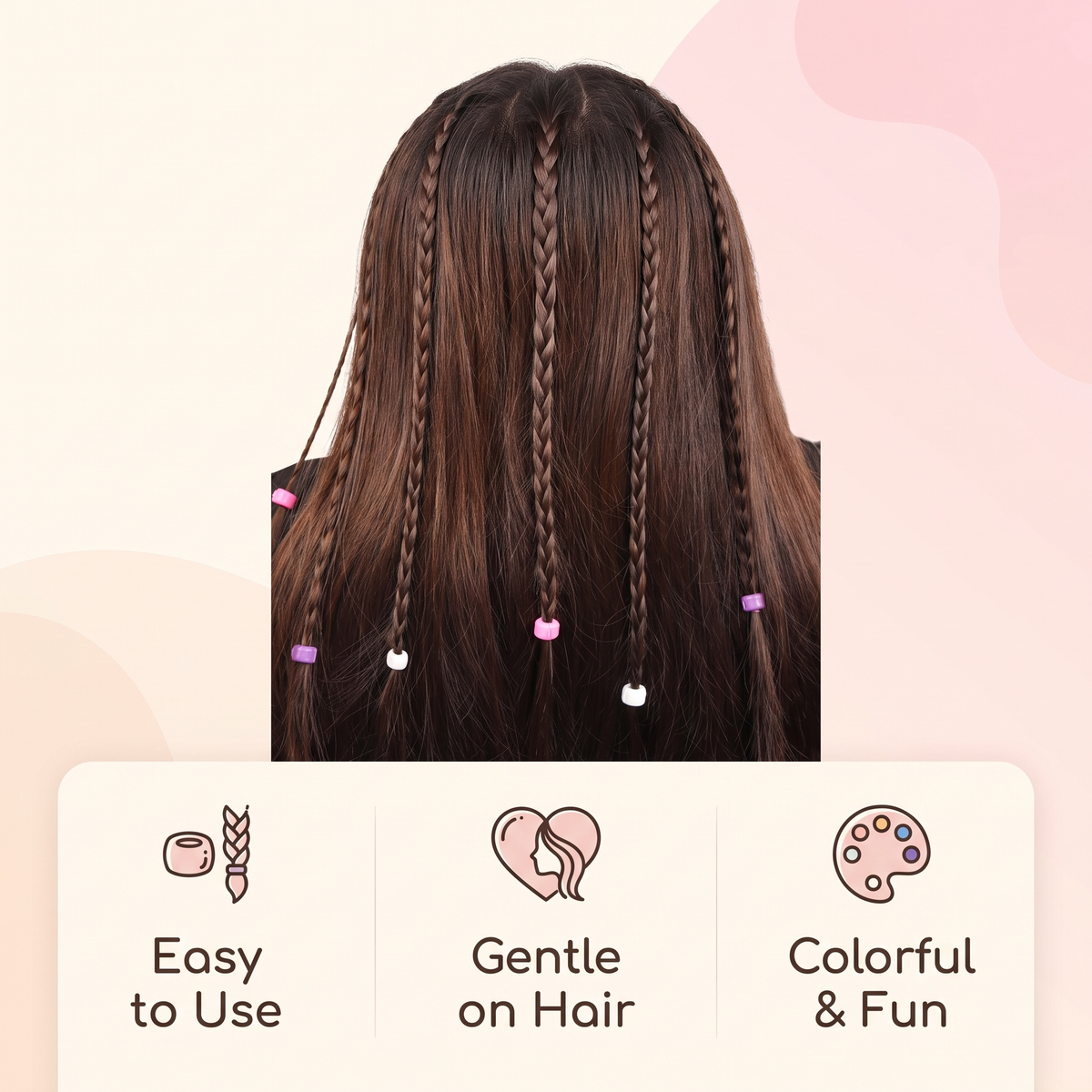 Twistella™ Automatischer Haarflechter für Kinder – Kreative Flechtfrisuren in Sekunden