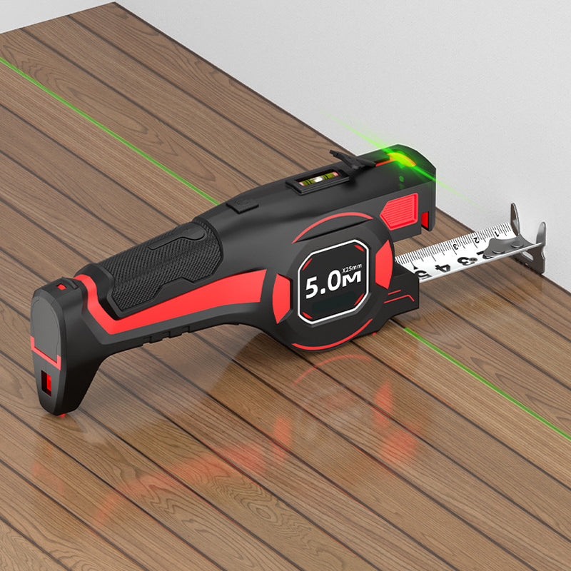 LaserMate™ | 2-in-1 Maßband | Präzises Messen & Ausrichten mit integriertem Laser