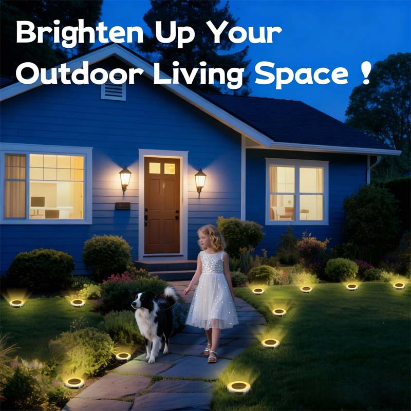 TerraGlow™ Solar-Gartenleuchten | Stimmungsvolle Gartenwege ohne Kabel