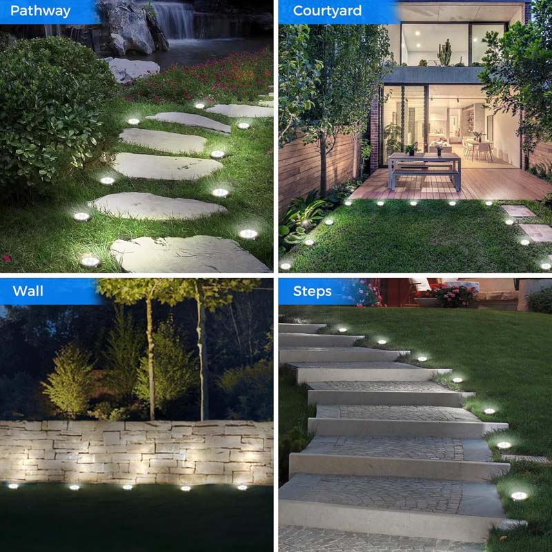 TerraGlow™ Solar-Gartenleuchten | Stimmungsvolle Gartenwege ohne Kabel