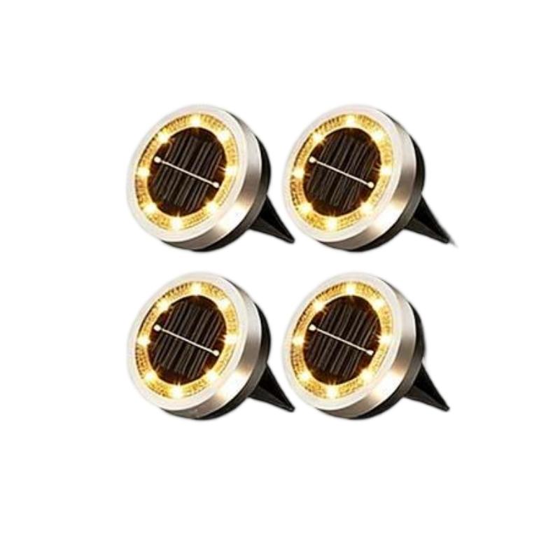 TerraGlow™ Solar-Gartenleuchten | Stimmungsvolle Gartenwege ohne Kabel