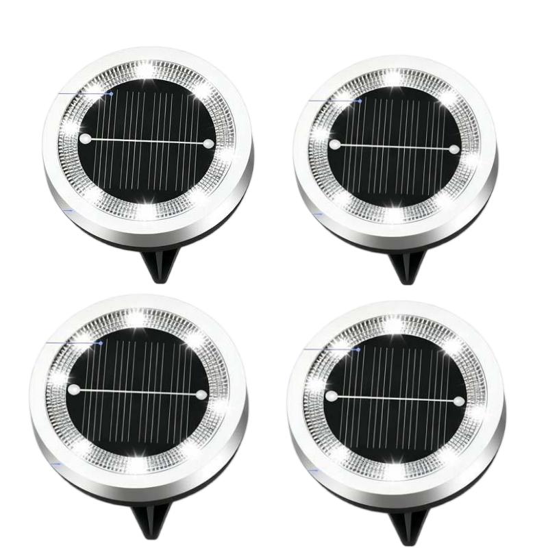 TerraGlow™ Solar-Gartenleuchten | Stimmungsvolle Gartenwege ohne Kabel
